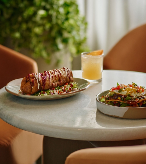 2 food dishes from Yellowbell