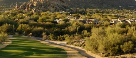 A green at TPC Scottsdale in Phoenix
