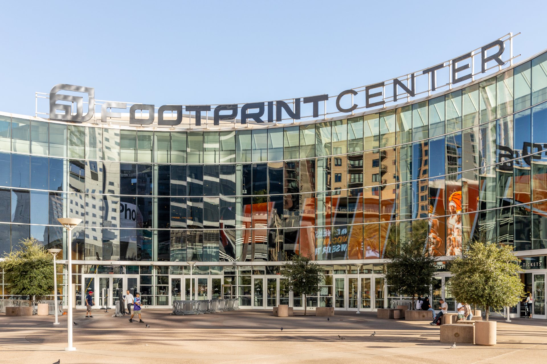 Exterior of the Footprint Center in Phoenix