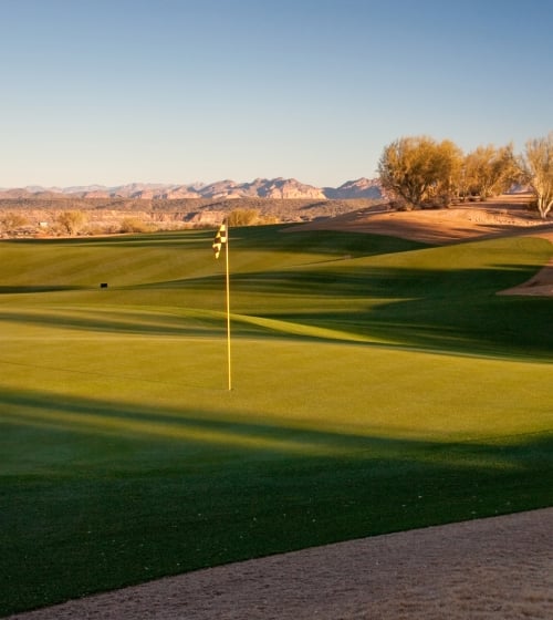 Camelback golf course in Phoenix