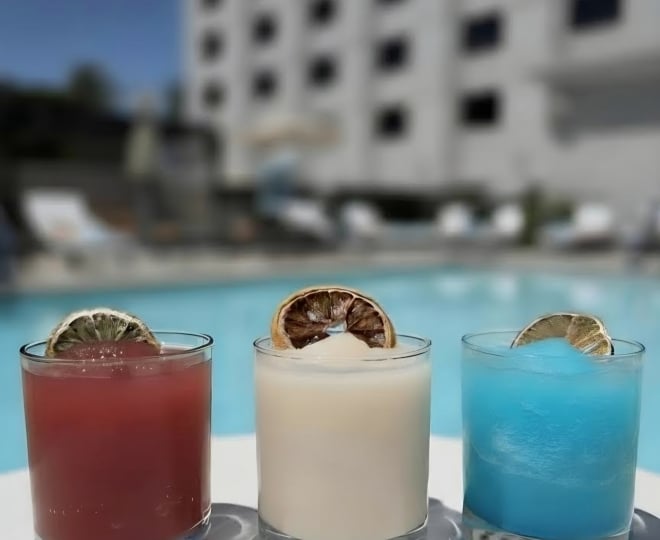 red, white, blue frozen flight